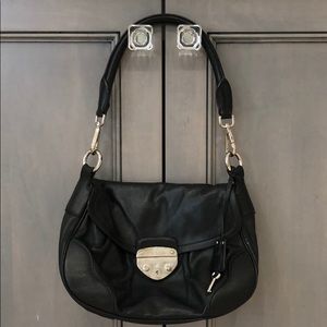 Prada Pushlock Small Flap Vitello Daino